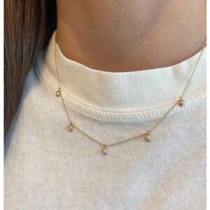 Dana Rebecca Designs Diamond Bezel Necklace $880